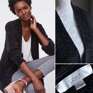 NEW - LOFT sweater, chenille, L/large